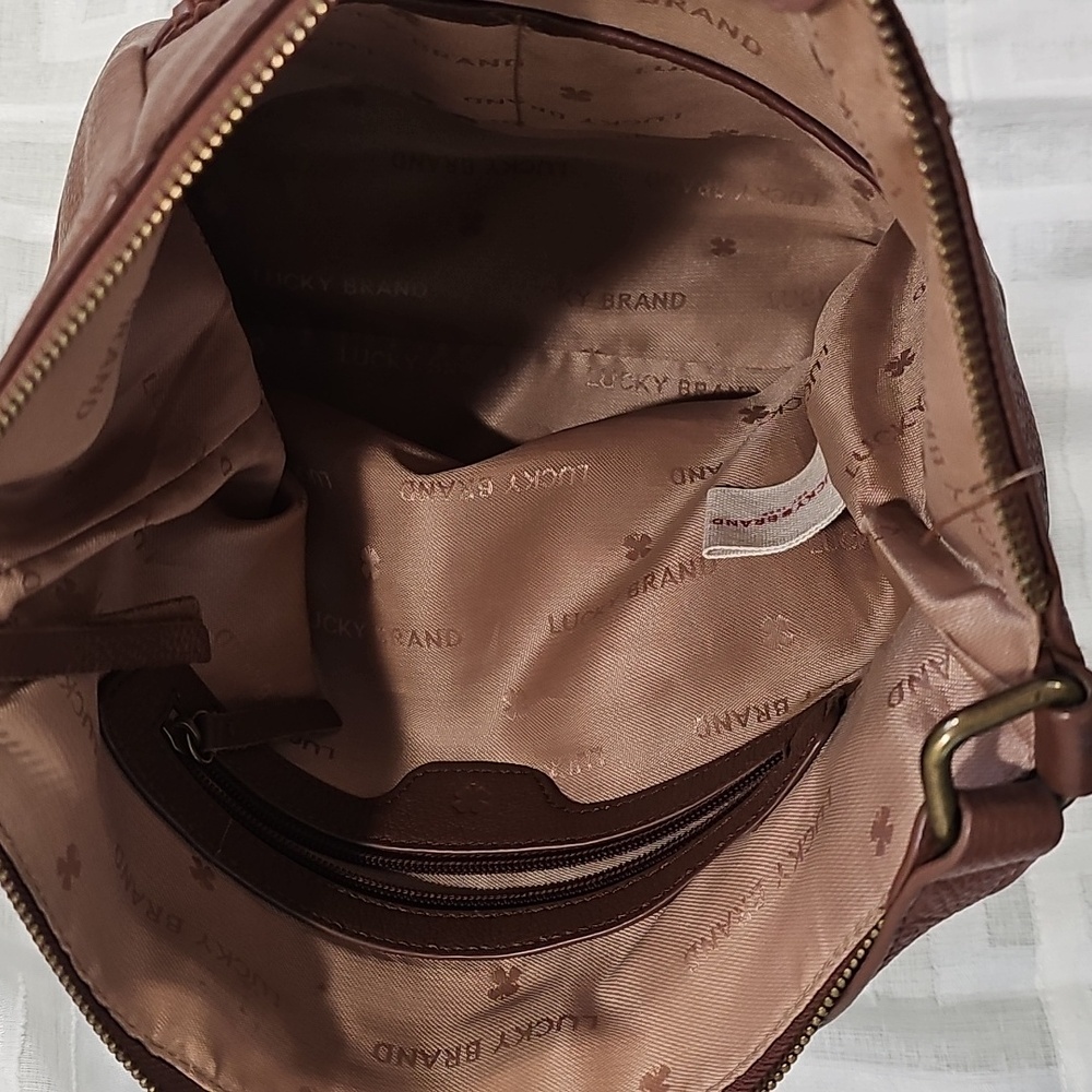 Lucky Brand Brown With Beautiful Knotted Tassel - Picture 6 of 6